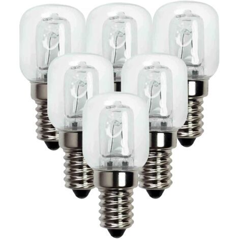 Stück Ofenlampen, 25 W, hitzebeständig bis 500 °C. Glühlampe T22, E14-Schraubsockel, hitzebeständige Lampe, Salzkristalllampe, Nachtlichtlampe (1/4)