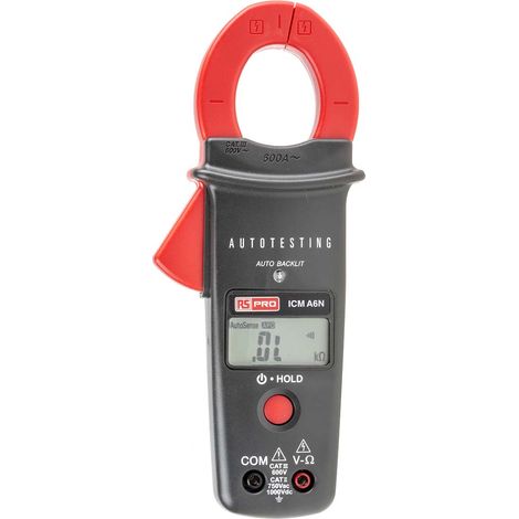 Pince multimètre ICMA6 RS PRO, 600A c.a. ( Prix pour 1 ) (1/4)