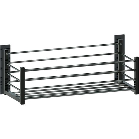BELTRAN 4043 DELUXE Jabonera Deluxe Rectangular 35 cm Cromo Negro Adhesiva - ref: 064-4043