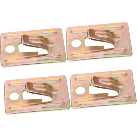 Kit de fixation pour chauffe eau PACKOVE 4 pièces support (1/5)