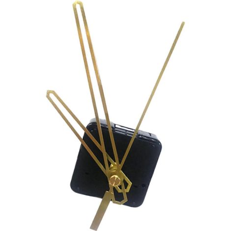 Mécanisme de mouvement d'horloge murale à quartz à monter soi-même, avec 3 aiguilles, facile à installer pour horloges à tiroir sans cadre. Accessoires et pièces de rechange.-Golden Hand