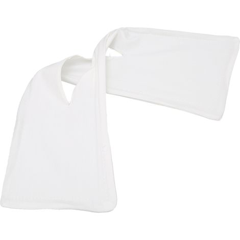 Bandeau Créateur de Chignon en Tissu - Accessoire de Coiffure Élégant pour Femmes - Blanc (1/5)