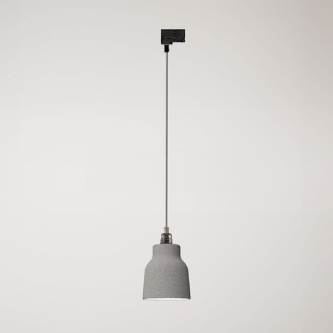 Creative Cables - Candeeiro suspenso com abajur Vase e adaptador de calha - lâmpada não incluída