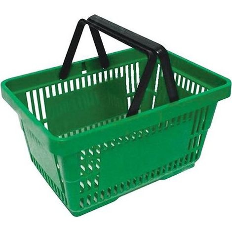 Korb Racks Shopper, 20 Lit., grün, Einkaufskorb (1/2)