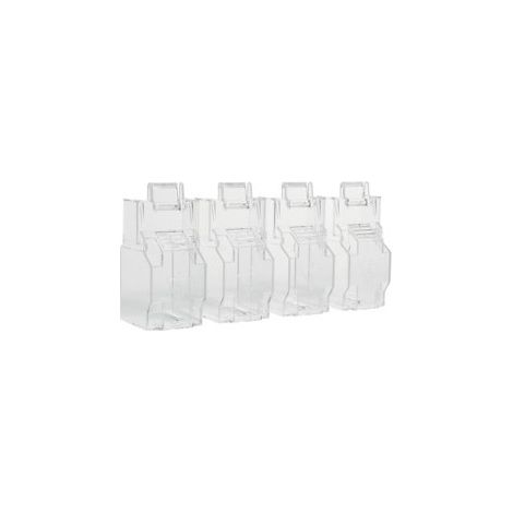 Capot cache borne 4P inter fus - APPAREILLAGE DE TETE HAGER HZF205 (1/2)