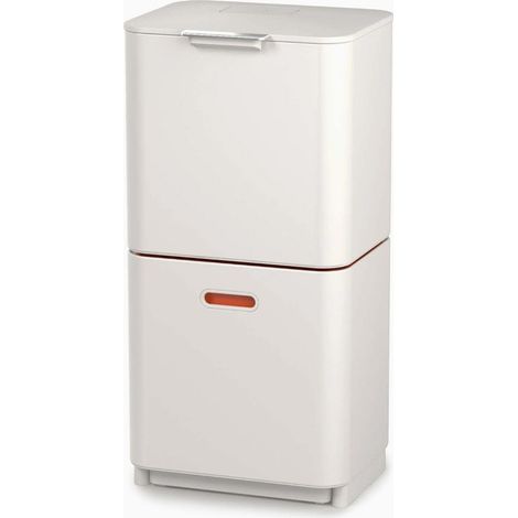 Joseph Joseph Totem Max cubo de reciclaje gris piedra 60L (1/5)