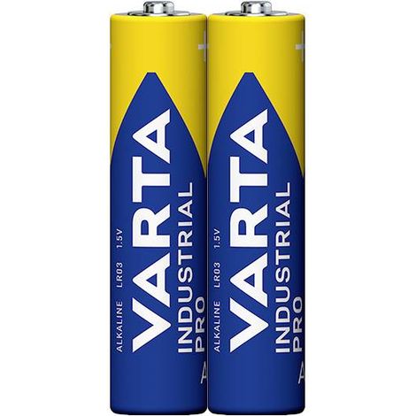 Pile LR3 (AAA) alcaline(s) Varta Industrial Pro 1.5 V 2 pc(s) (1/2)