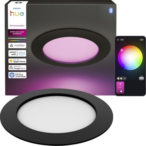 Philips Hue LED-Einbauleuchte 8721103109415 1er-Pack 0.5 W Warmweiß bis Kaltweiß (1/5)