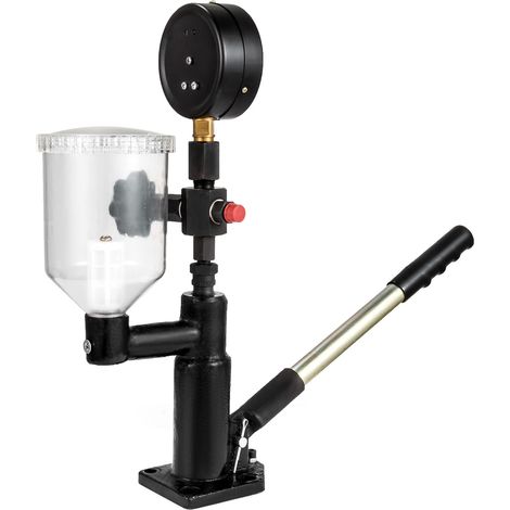 Testeur d'injecteurs 600 bars, manomètre double échelle 0,8L, outil de diagnostic pour moteurs diesel. (1/5)