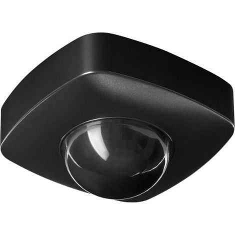 Détecteur de Mouvement IP65 20m 360° Noir - SILAMP