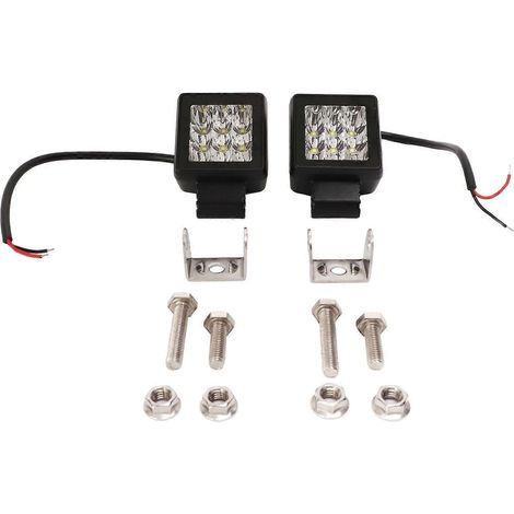 2-Zoll-LED-Pod-Scheinwerfer, 9–30 V, 27 W, wasserdicht, superhell, Offroad-Scheinwerfer, Nebelscheinwerfer für ATV, UTV, SUV usw.
