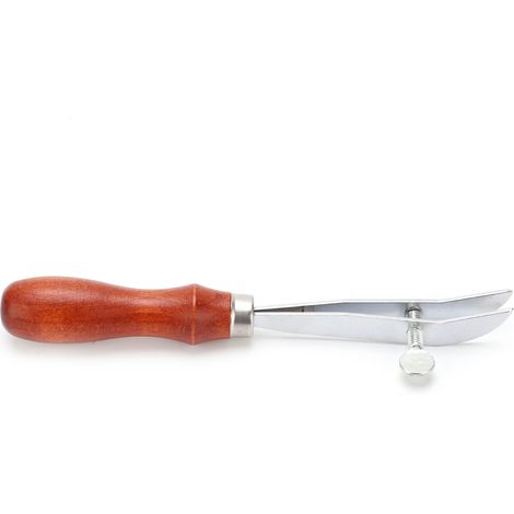 Crémaillère réglable en acier inox pour couture cuir, outil de maroquinerie DIY (1/5)