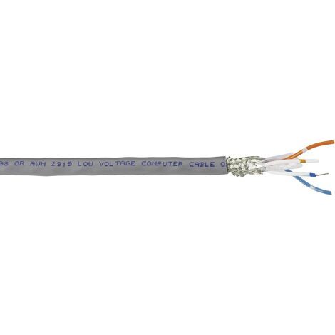 Belden câble électrique gris 2 x 2 mm² 500 mètres (1/4)