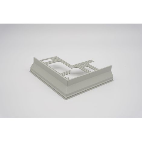 Proterrace eco drip angolo esterno grigio goffrato h 10 mm (1/2)