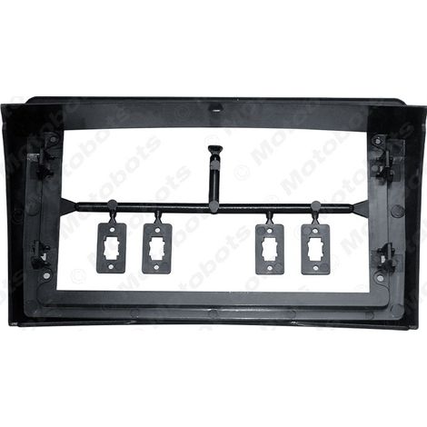 9-inch versatile frame suitable for 08-15 Volkswagen Multivan large screen car audio modification frame (1/4)
