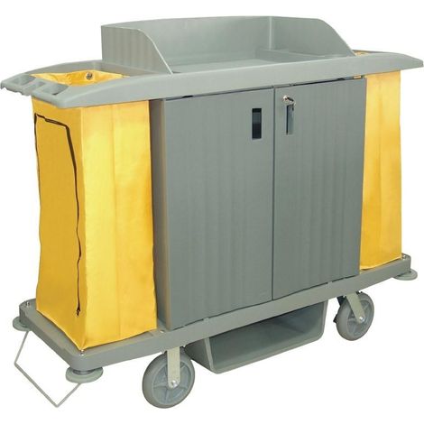 Chariot de nettoyage avec portes (1/2)