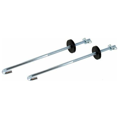 Battery mounting kit 200 mm, diameter 6 mm, suitable for ride-on mower/mini-tractor batteries. (1/3)