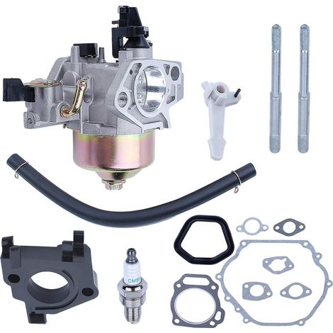 Carburateur Adefol pour tronçonneuse Honda GX390 Moteur 188F 190F Boulon entretoise de bougie d'allumage 16100-Z5T-901 (1/5)