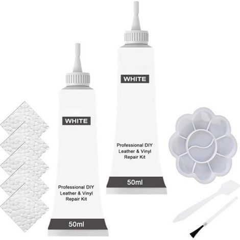 Gel De Réparation Pour Cuir - Kit Professionnel Sans Couture - Adaptatif Couleur - Pour Sièges Voiture Meubles Chaussures - Lot De 2 (1/5)