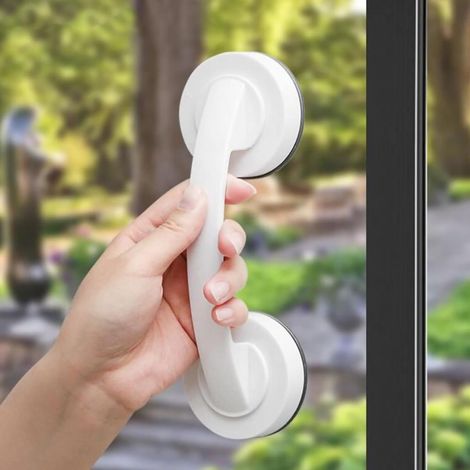 Poignées de portes et fenêtres en verre, portes coulissantes de salle de bain, armoires, penderies, ventouses, poignées non marquantes, poignées (1/5)