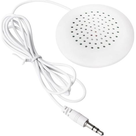 Haut-parleurs d'oreiller, haut-parleurs d'oreiller doux, haut-parleurs d'hypnose personnels portables, haut-parleurs stéréo, téléphones portables avec prise 3.5mm (1/5)