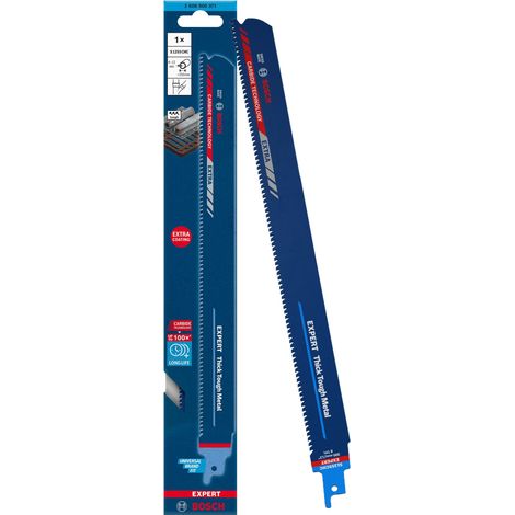 BOSCH S1255CHC (pkt of 10) Expert Thick Tough Metal 300mm