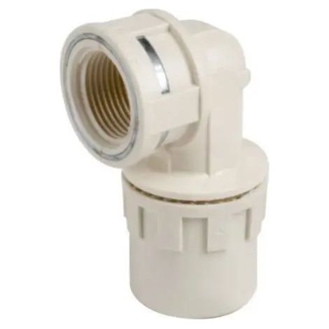 Raccordo curvo femmina a passaggio totale connessione mediante bicchieratura in tecnopolimero serie pexal easy 32x3 -1" VALSIR