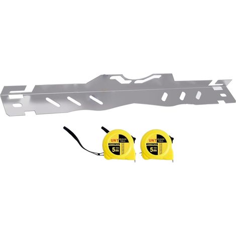 Outil d'alignement des orteils, outil de mesure d'alignement des roues, outil d'alignement des roues avec 2 rubans à mesurer de 5 m pour voiture et camion (1/5)