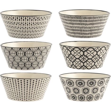 H&h set 6 bowl vhera in stoneware cc 600 (1/4)