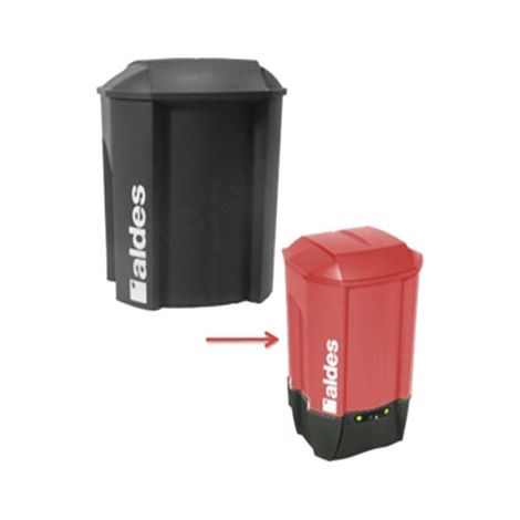 Ensemble cuve C.Cleaner avec couvercle et support de sac, Aldes 11171644