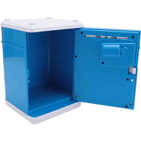 Tirelire pour enfants, ludique et innovante, défilement automatique de billets et de pièces électroniques, avec mot de passe, idéale comme cadeau d'anniversaire. (1/5)
