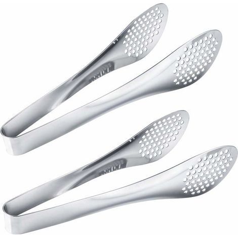 BelleRise - 23 cm Selbstbedienungszange, ein Set aus 2 Edelstahl-Lebensmittelzangen (1/5)