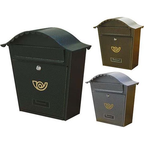 Caja de correo Brixo Villa D'Este Antracita