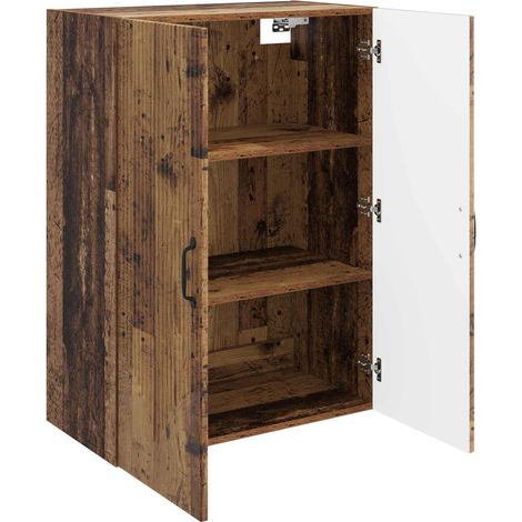 Armadietto a muro  Mobiletto a muro Legno antico 66 x 34,5 x 90 cm DAS576164 (1/5)