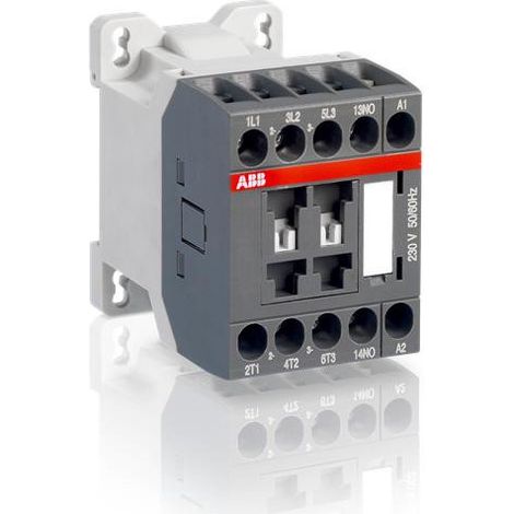 Contacteur ABB série 1SBL12, 3 pôles , 3NO/1NF, 16 A, 400 V c. a., 7,5 kW ( Prix pour 1 ) (1/2)