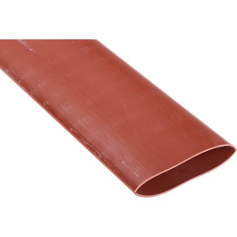 Gaine thermorétractable RS PRO, Dia. 38.1mm Marron rétreint 2:1, 1.2m ( Prix pour Sachet de 1 )