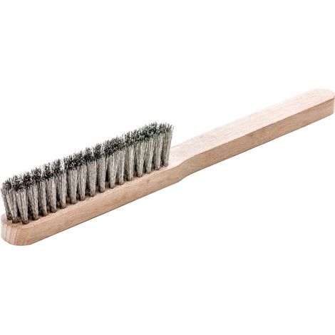 LESSMANN Feinbürste Edelstahl gewellt 0,15mm (1/3)