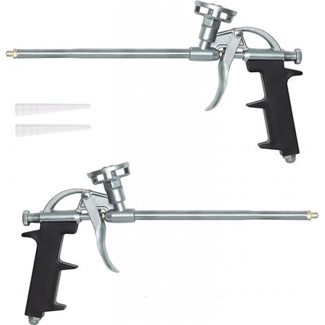 Pistolet à mousse PU pour l'étanchéité et l'isolation thermique, distributeur de mousse pour le remplissage et l'étanchéité des interstices des fenêtres.