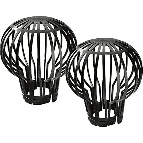 goutière 2 Filtres pour gouttières Crapaudine, en PVC-LIAIKI