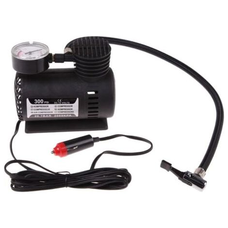 Portable 12 V Gonfleur De Pompe À Air Compresseur Électrique Pour Pneus De Voiture Bateaux Camping Air Lit Gonflables (1/5)