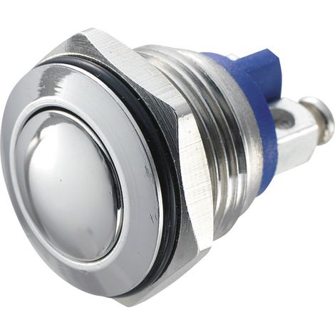 TRU COMPONENTS 701273 GQ 16B-S Vandalismusgeschützter Drucktaster 48 V/DC 2 A 1 x Aus/(Ein) tastend