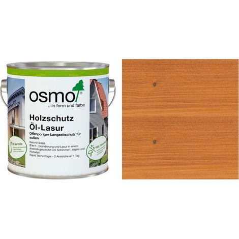 Osmo Holzschutz Öl-Lasur 750 ml zeder Holzöle