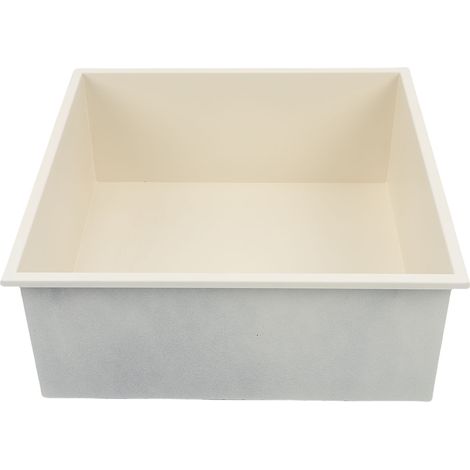 Armoire douche encastrée inox 304 murale – Étagère salle bain maison blanc 1 niveau (1/4)