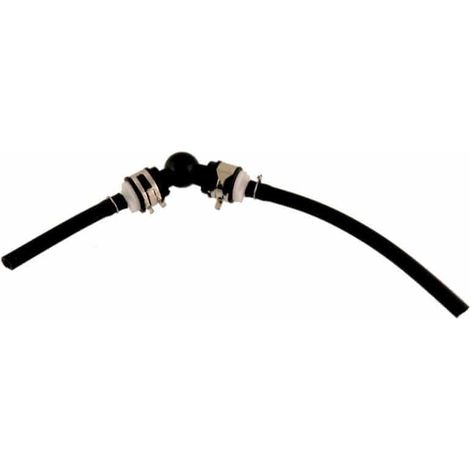 Durite à essence avec pompe KAWASAKI – Longueur 230 mm – Compatible modèles KT12, KT18, TD40, TD48, KD040 (1/2)
