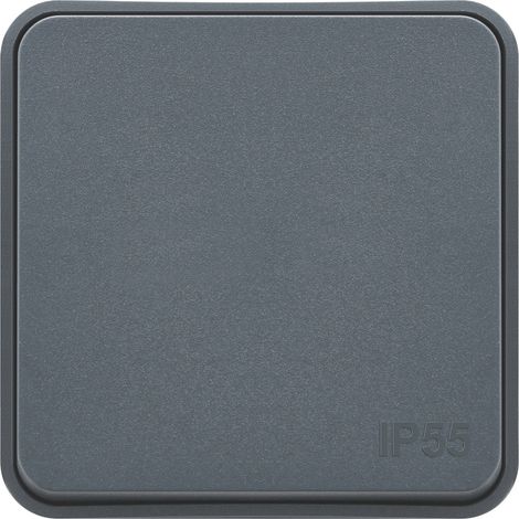 DEBFLEX - CYKLONE IP55 Bouton Poussoir Anthracite - 730427 - ORIGINE France