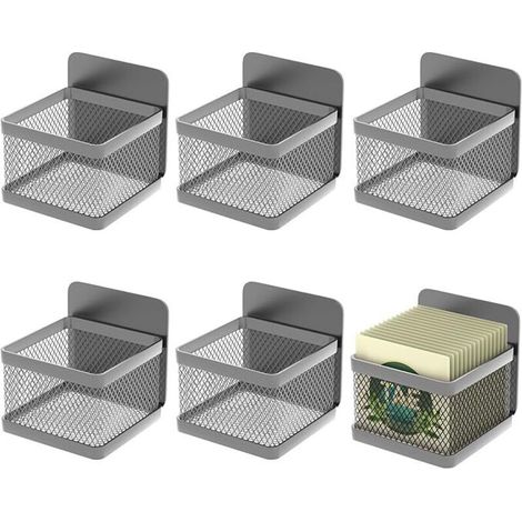 Organisateur magnétique pour sachets de thé - Organisateur de thé en métal 6 pièces pour réfrigérateur, étagère de cuisine et comptoir, organisateur et rangement de thé élégants et peu encombrants (1/5)