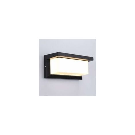 Applique da esterno, moderna applique da esterno da 18 W, lampada da esterno a LED impermeabile IP65, per illuminazione esterna, giardino esterno, terrazza, vialetto, patio, villa, bianco caldo (1/5)