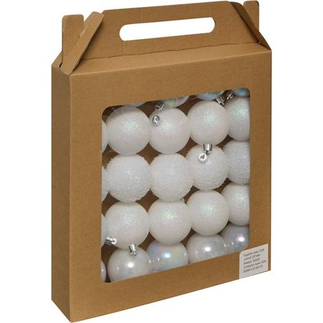BDN 60MM X 25 JOKLI BLANCO - Feeric lights & christmas