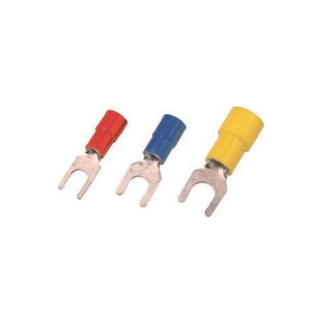 Intercable Tools Quetschkabelschuh 1, 5-2, 5qmm M4 blau ICIQ24G 100 Stk (1/2)