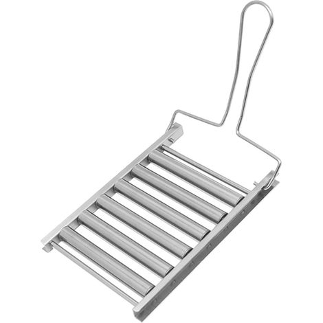 Grill À Rouleaux Pour Hot-Dogs - Acier Inoxydable 430 - Pliable Et Portable - Convient Pour Grill Extérieur Et Intérieur - Capacité 5 Pièces - Taille L (1/5)